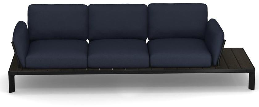 emu 3-х местный тканевый садовый диван Tami Art. 765 - Вид №6