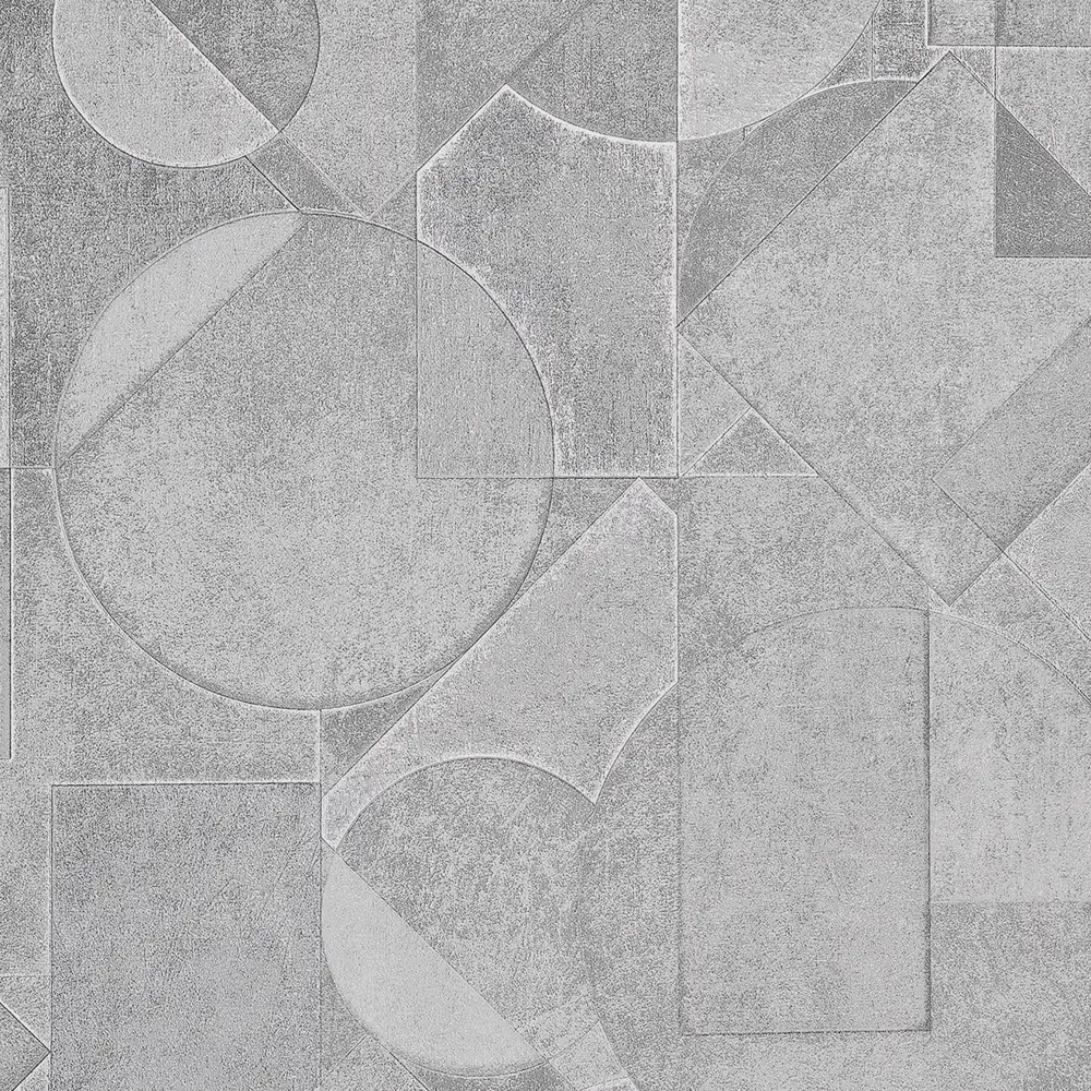 Обои флизелиновые Ateliero Cubus серые 1.06 м AT88194-06 STLM-2081610 - Вид №1