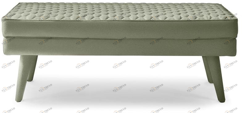Bolzan Letti Мягкая скамейка тканью в современном стиле Corolle sun-id-1421070