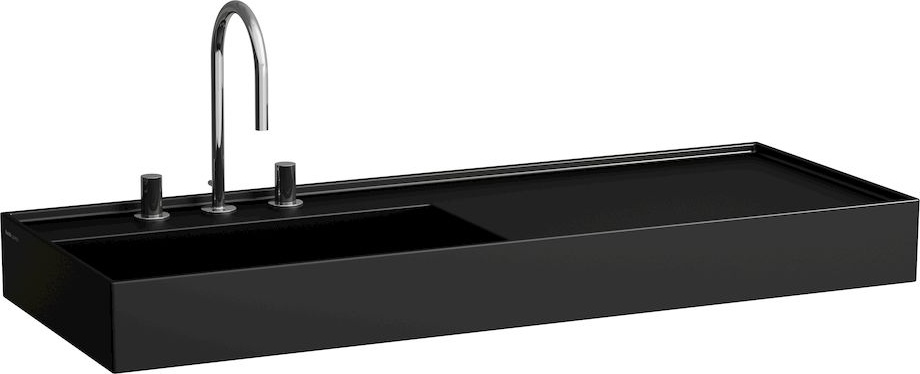 H8133320001581 Раковина, полочка справа, со специальным скрытым сливом LAUFEN PRO - Вид №11