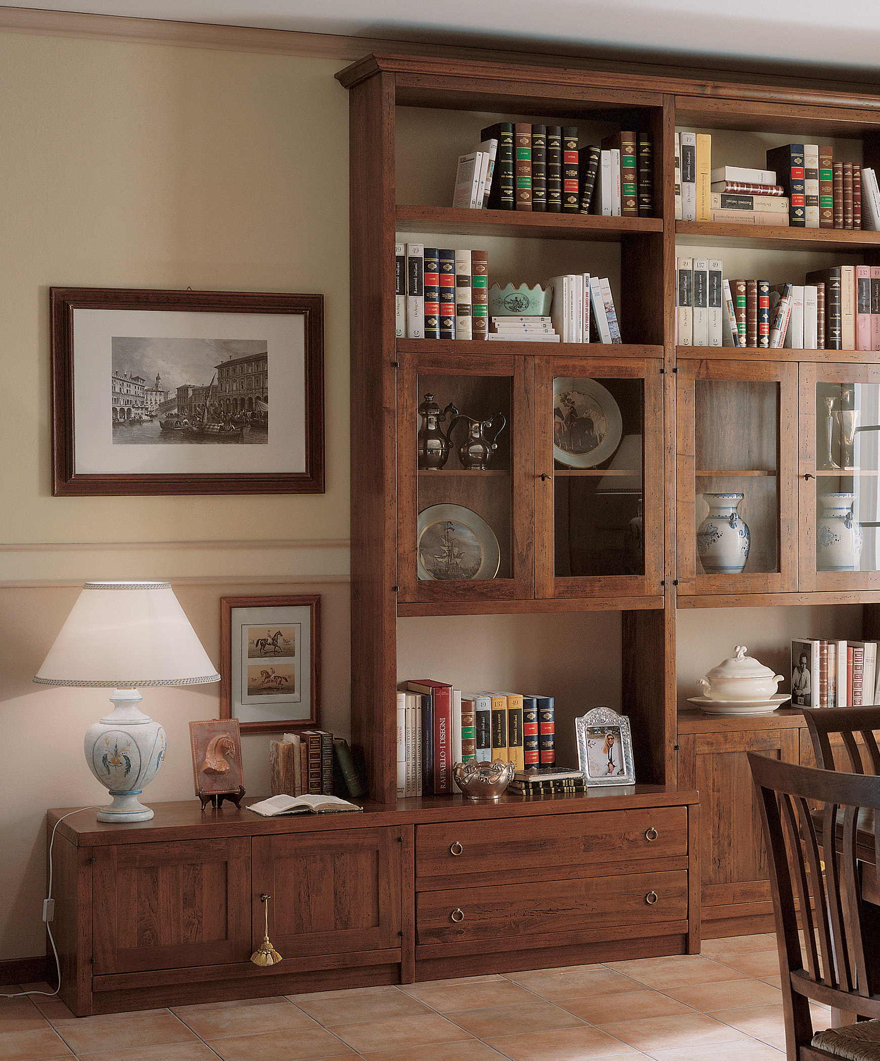 2355 Tifernoit Модульная полированная стена Soggiorno  - Вид №1