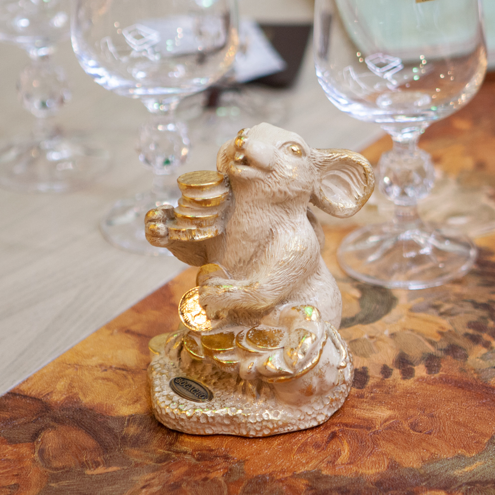 22637 Денежная Мышка 2020 Айвори BOGACHO 4627163961564 - Вид №5