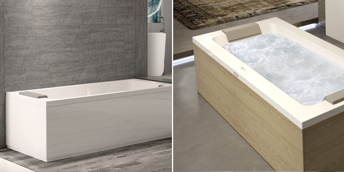 Ванна с гидромассажем "TOP AQS" Sharp 70 без панелей SHA-1006-1600 Sx Jacuzzi SHA10061600SX - Вид №3