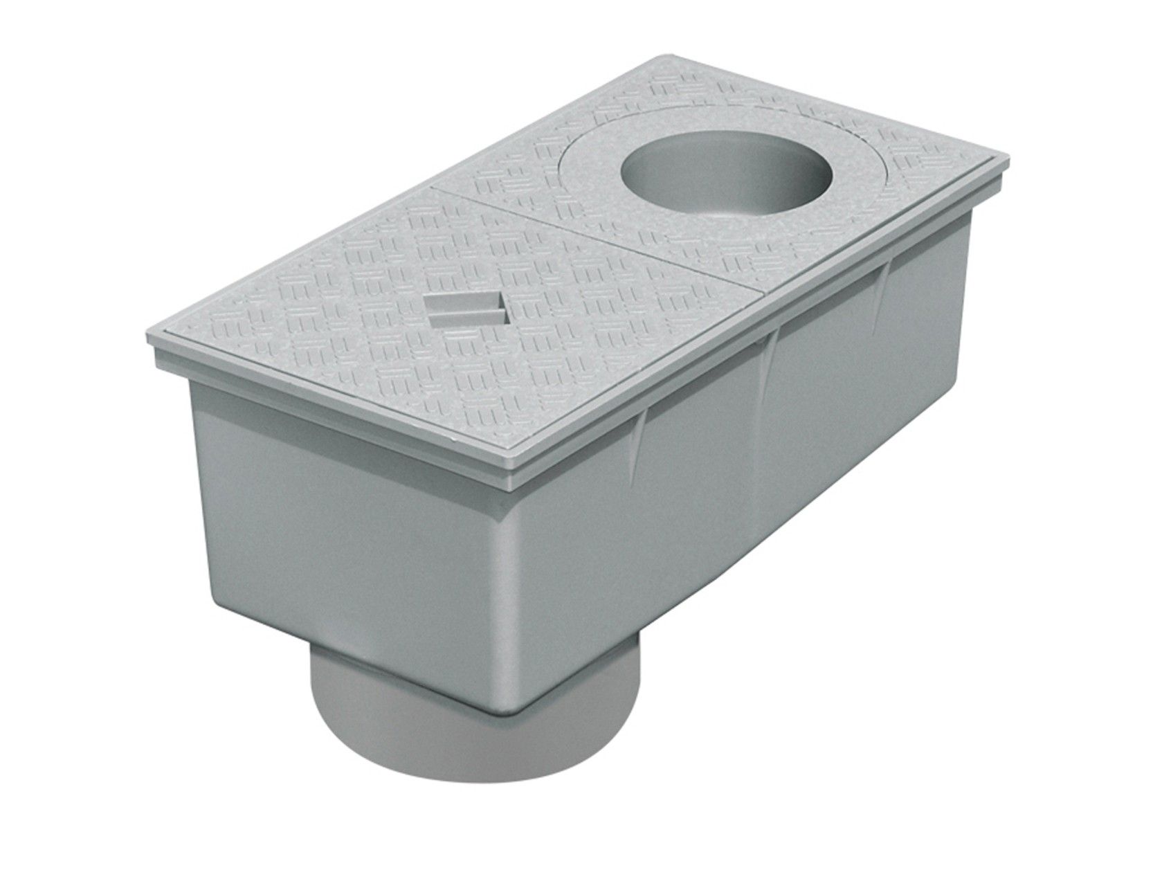 Сифонированная водосточная скважина с круглыми трубами с вертикальным сливом First Corporation First Plast ARCH-00145130 - Вид №1