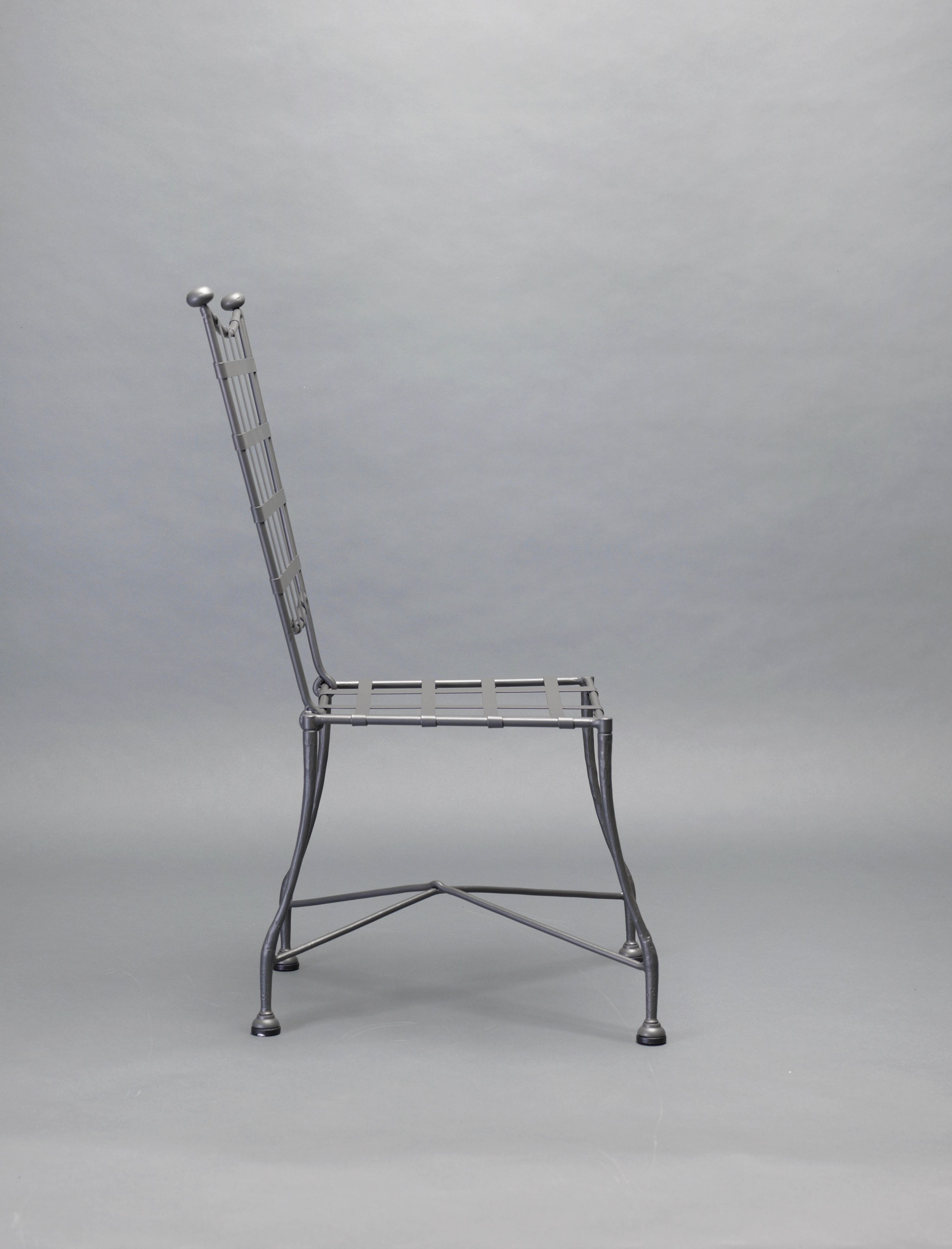 Садовый стул из нержавеющей стали OFFICINACIANI плетение ARCH-00036419 - Вид №1