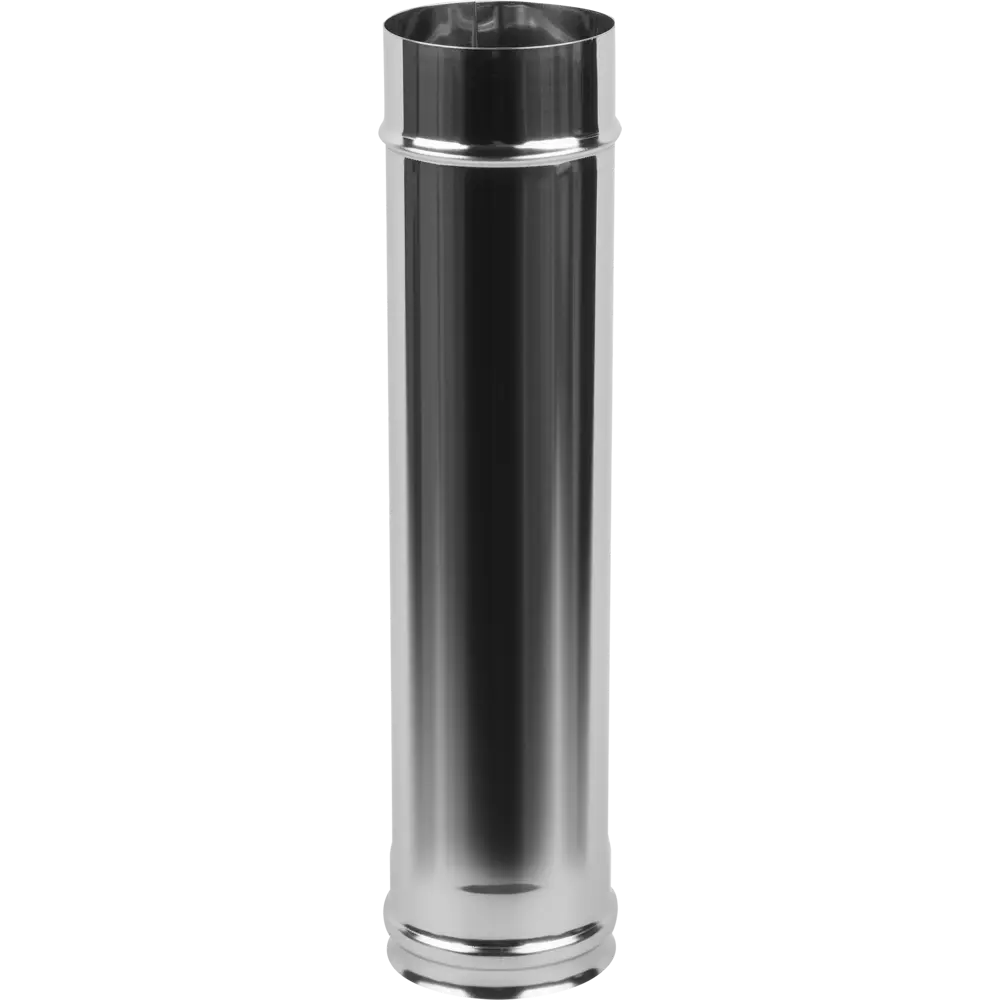 Дымоход Металлик и Ко 0.5 м 430/0.8 мм D120 мм STLM-2177165 - Вид №2