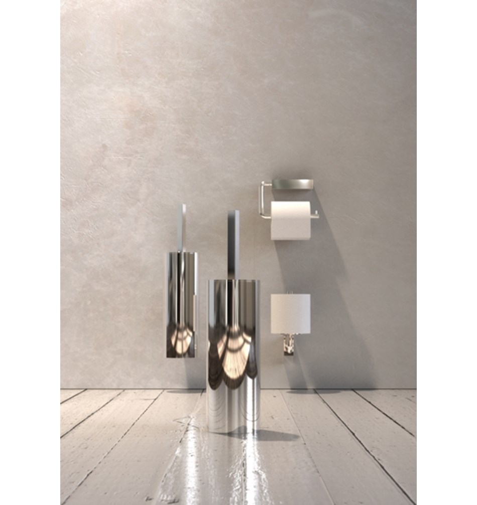 FROST Держатель туалетной бумаги 4 » полированный Алюминий Полированный хром Q301516025  - Вид №6