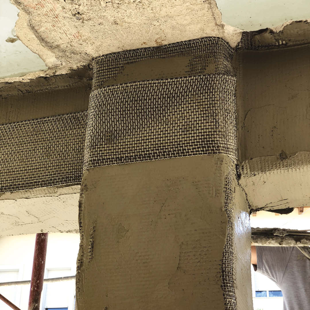 FRCM из углеродного волокна 182 г / м и неорганическая матрица RUREGOLD C-MESH 182 ARCH-00113294 - Вид №1