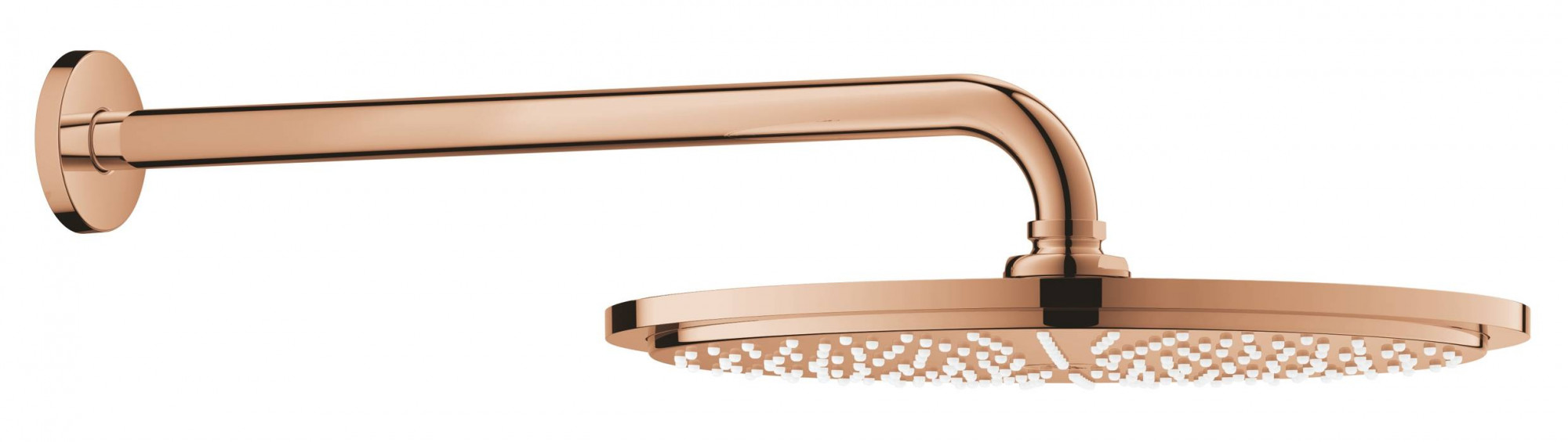 Верхний душ GROHE Rainshower с кронштейном, теплый закат глянец (26066DA0)