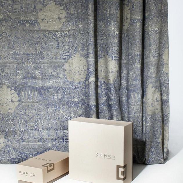 KOHRO Льняная и хлопчатобумажная ткань sun-id-1368223 - Вид №1