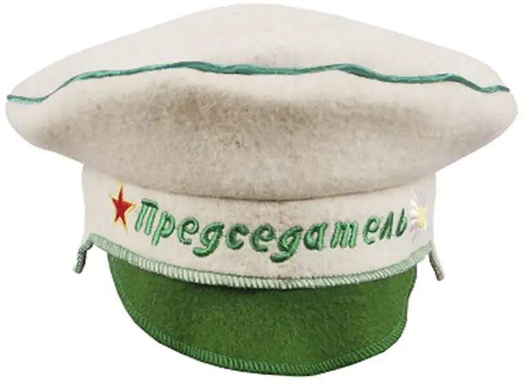 91192633 Шапочка для сауны LK Фуражка 25x25x2см Войлок STLM-0989633