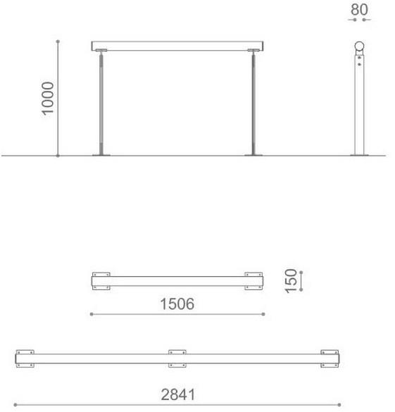 Metalco Барьер Corten ™ sun-id-1376711 - Вид №3