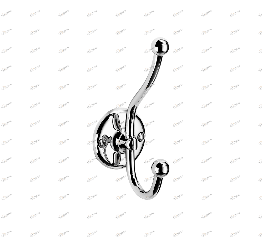 Gentry Home Керамический держатель стакана St James Хром GH102317 