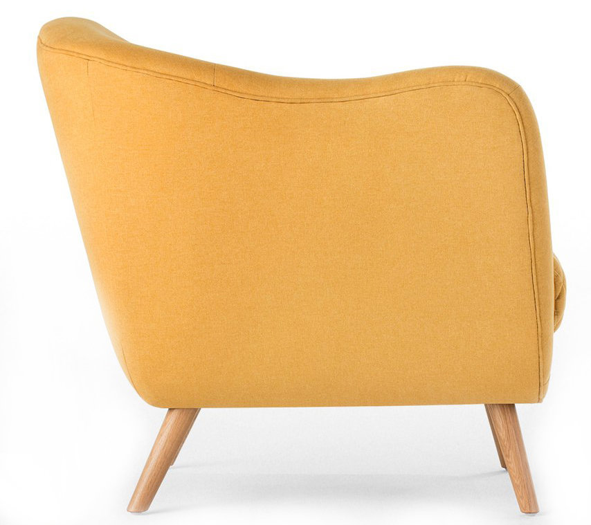 Кресло Sunshine желтое ICON DESIGNE ДИЗАЙНЕРСКИЕ 178041 Желтый  - Вид №1