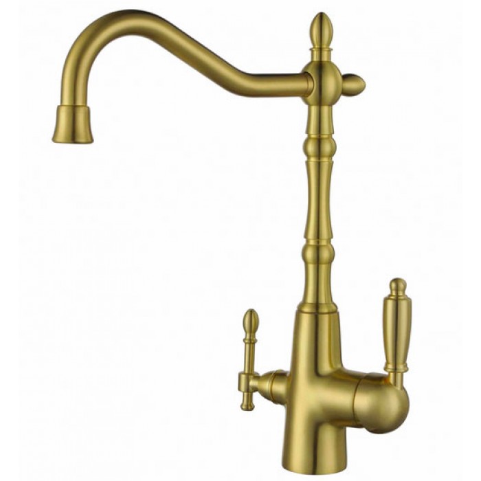 Zorg ZR 335 YF BrLight Смеситель для кухни Zorg 375х230  - Вид №1