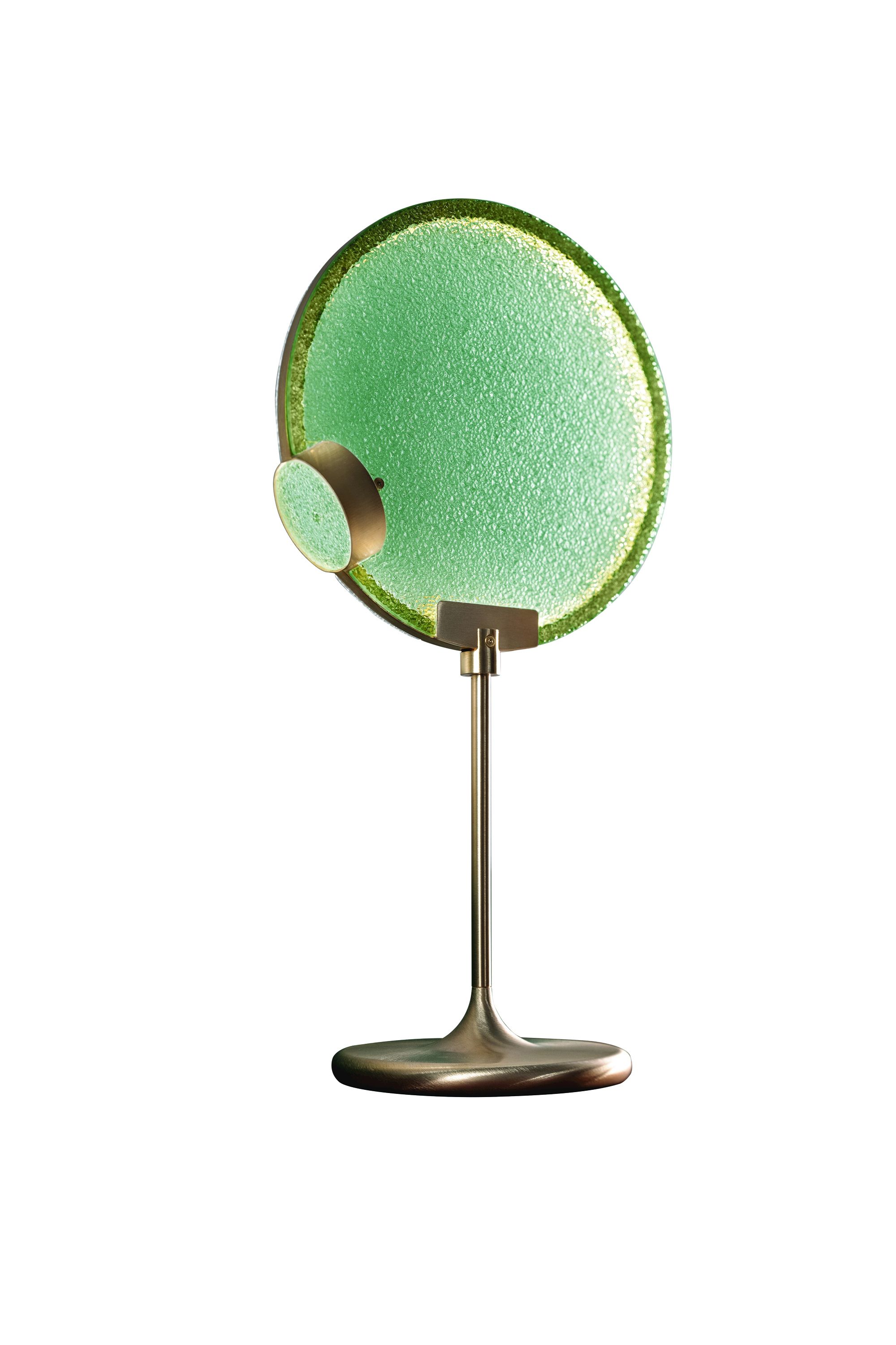 Стеклянная светодиодная настольная лампа Masiero Horo ARCH-00023368 - Вид №13