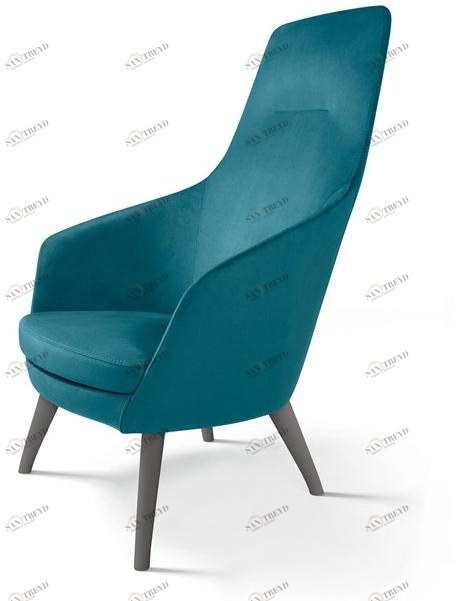 Colombini Casa Кресло из ткани с подлокотниками sun-id-1350496