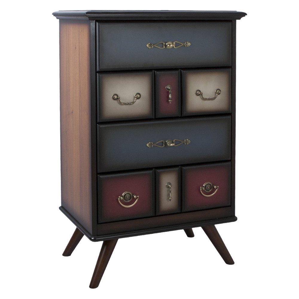 11530 Комод Пандора 1 Орех Mix BOGACHO 4627139502197