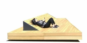 Euroform W Деревянная скамья