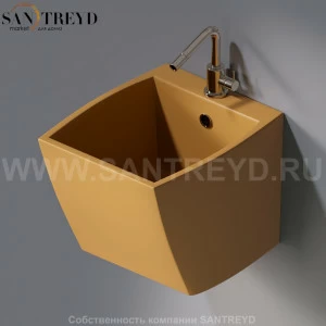 L253.133 Подвесная раковина настенная овальная A. e T. Italia SQUARE