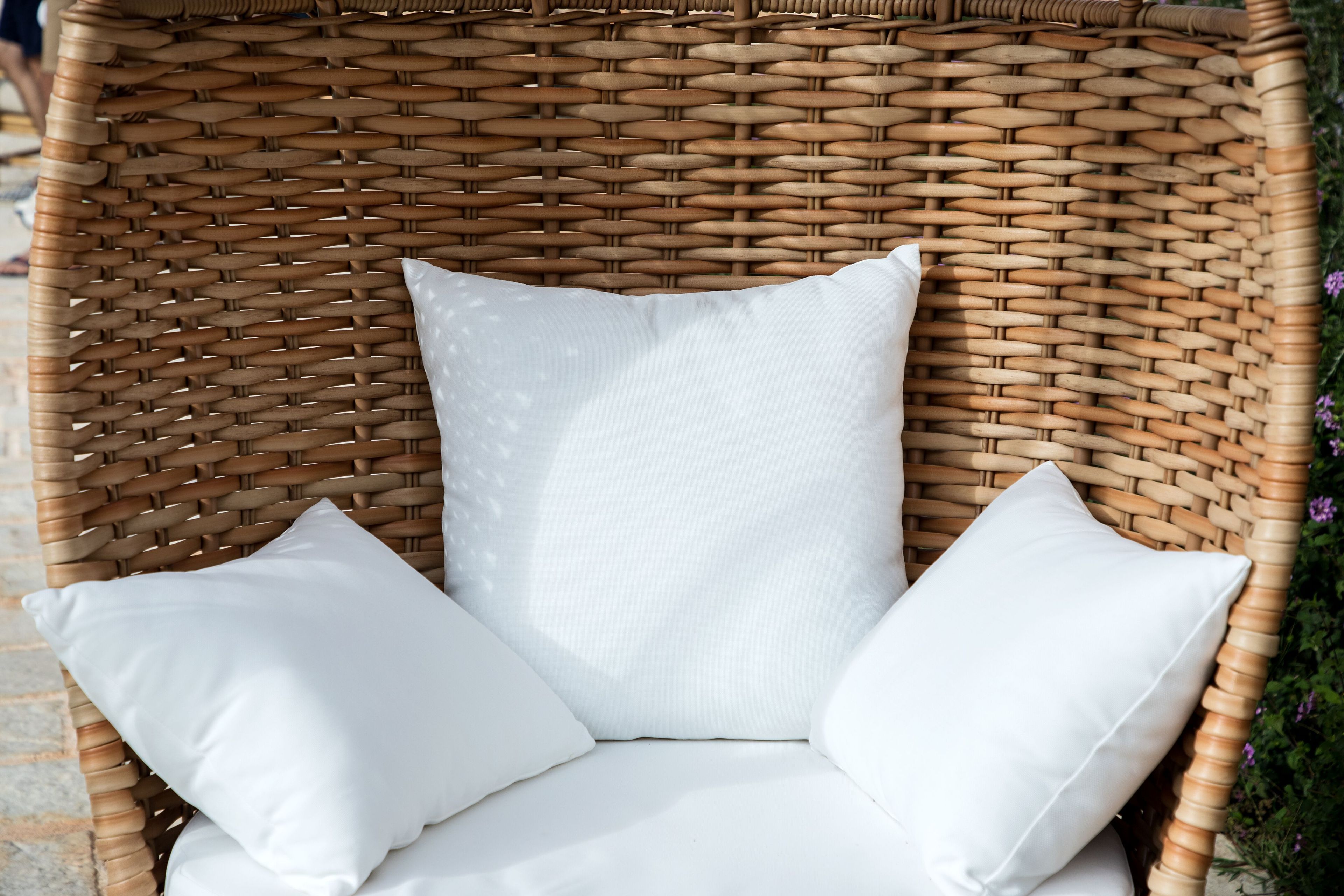 Садовое кресло из синтетического волокна с высокой спинкой cbdesign Long Beach ARCH-00090657 - Вид №10