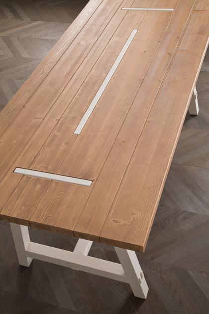 Callesella Arredamenti Прямоугольный деревянный обеденный стол sun-id-1502684 - Вид №3