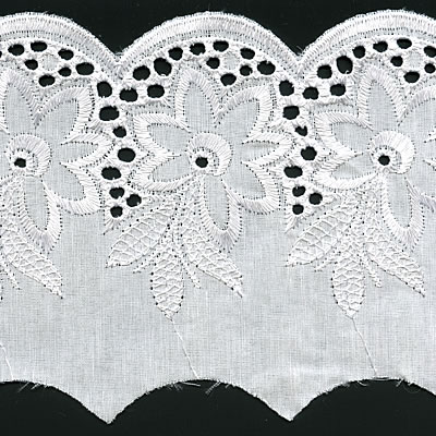 150 Шитье 105 мм Турция бело-голубой Gamma 