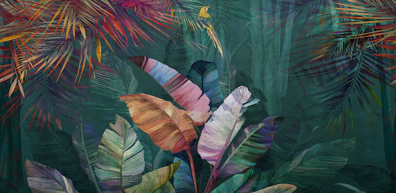 Тропические обои Creativespace Prêt-à-porter ARCH-00059917 - Вид №1