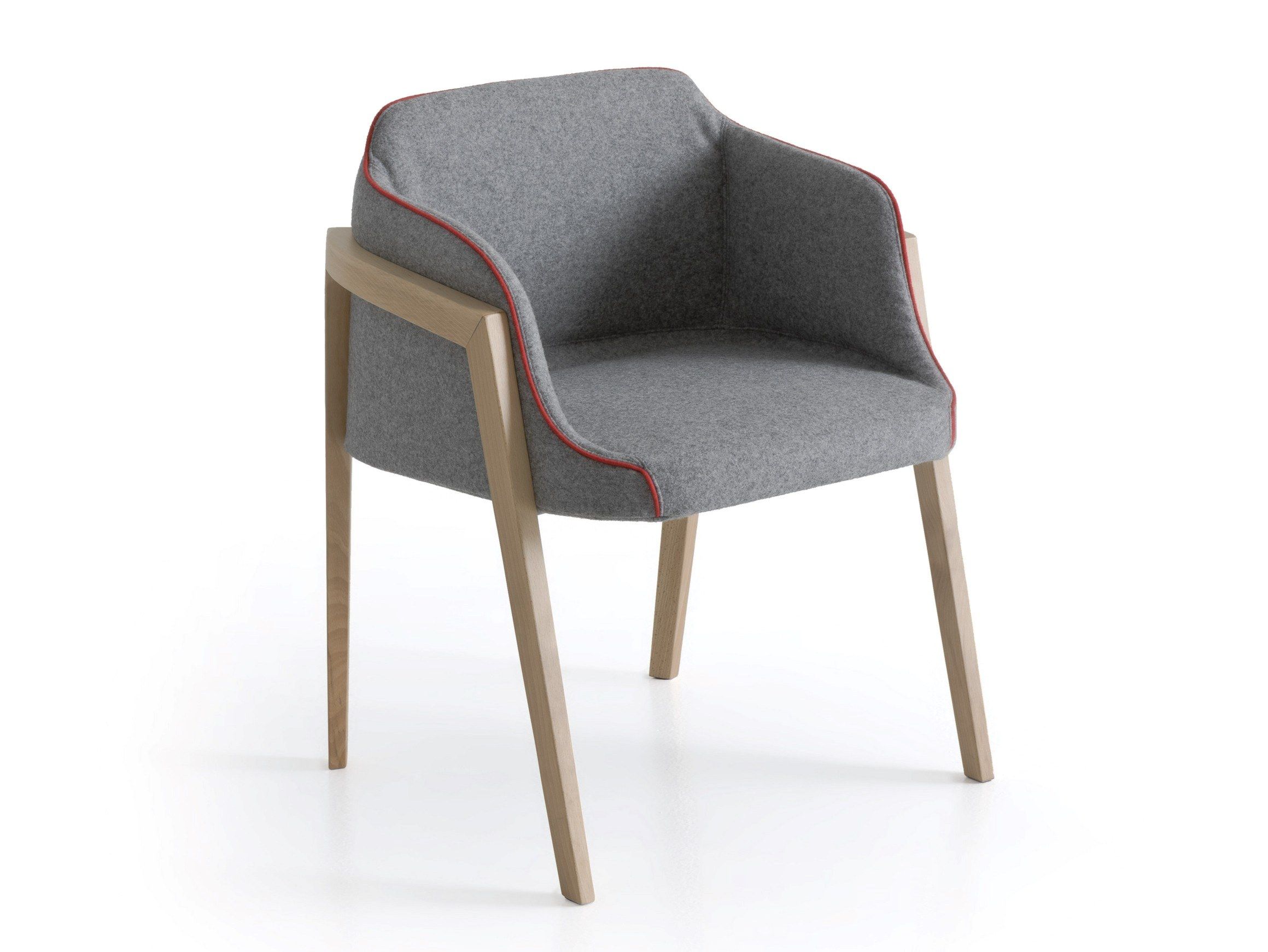 Мягкое кресло с деревянной рамой GABER CHEVALET ARCH-00097784