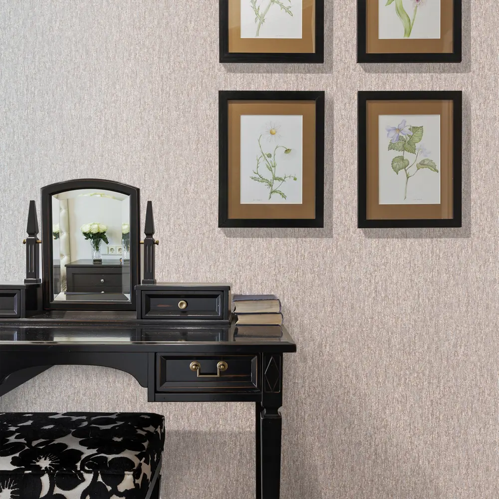 Обои флизелиновые Erismann Natural Silence розовые 1.06 м 5283-38 STLM-2200529 - Вид №1