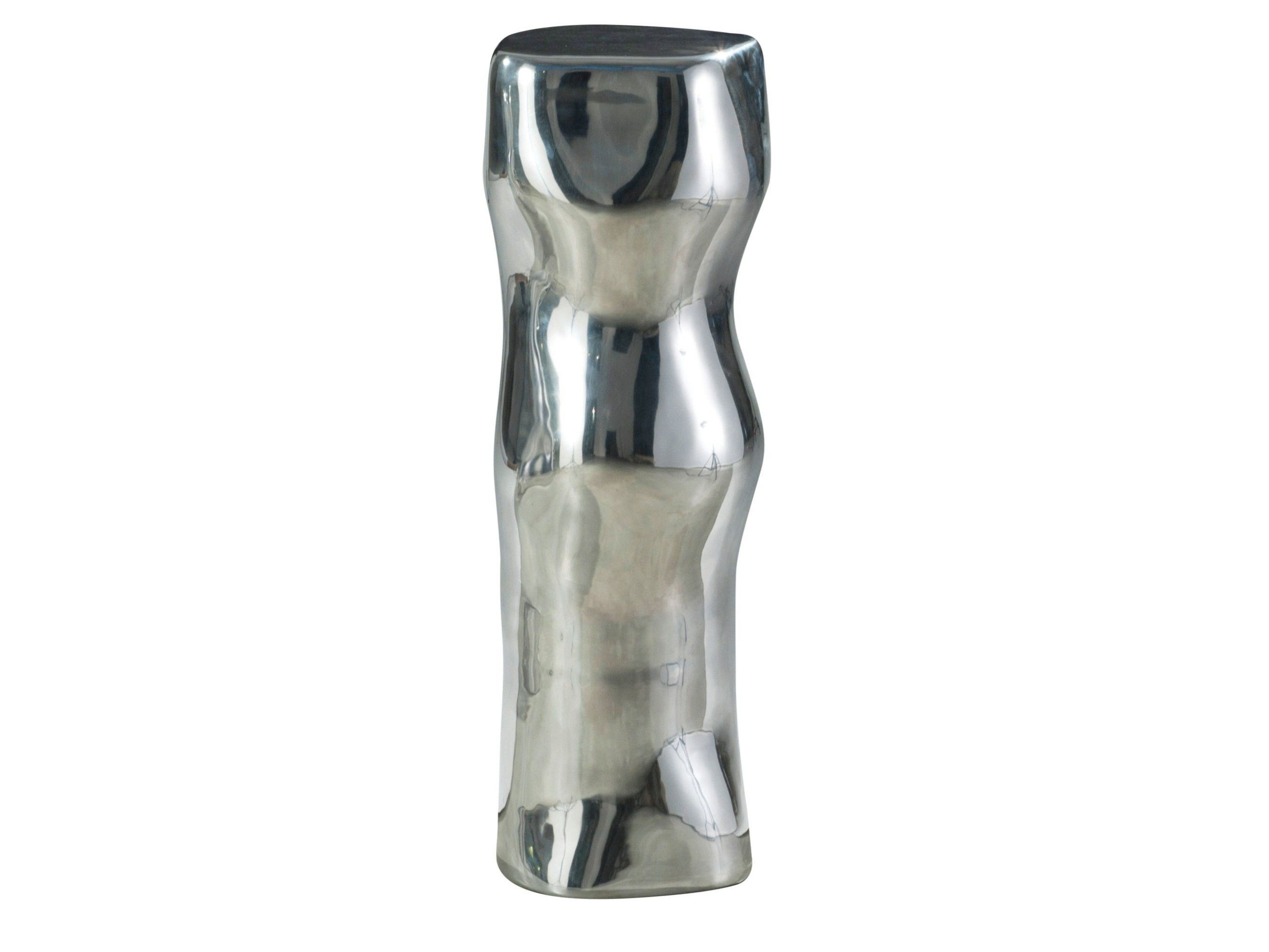 Высокий алюминиевый журнальный столик ROCHE BOBOIS дерево ARCH-00067734 - Вид №3