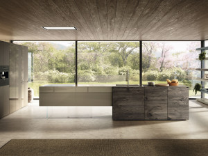 Встроенная кухня с островом