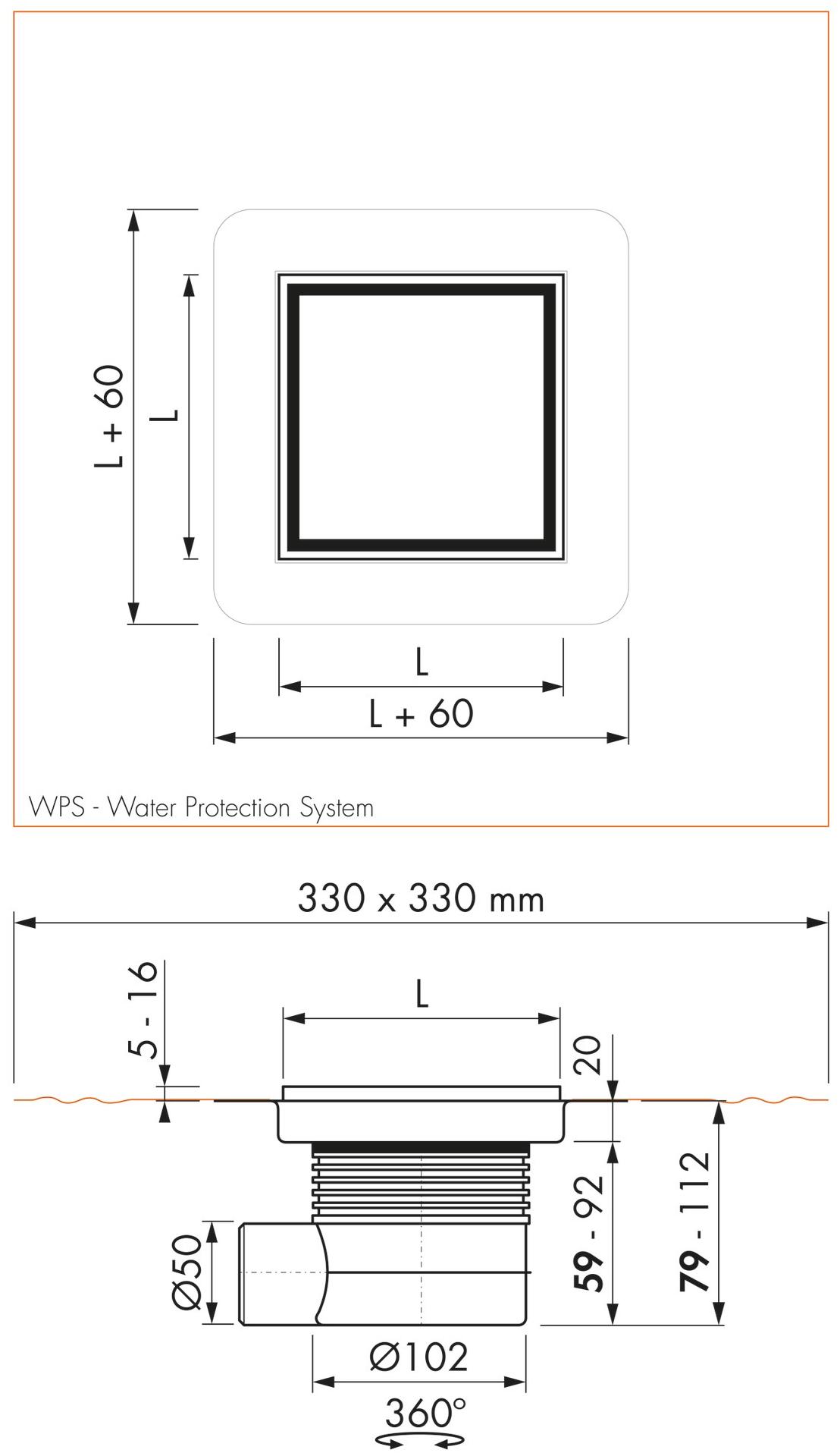 ESS Easy Drain Трап для душа из стали и стекла Aqua jewels sun-id-1497080 - Вид №4