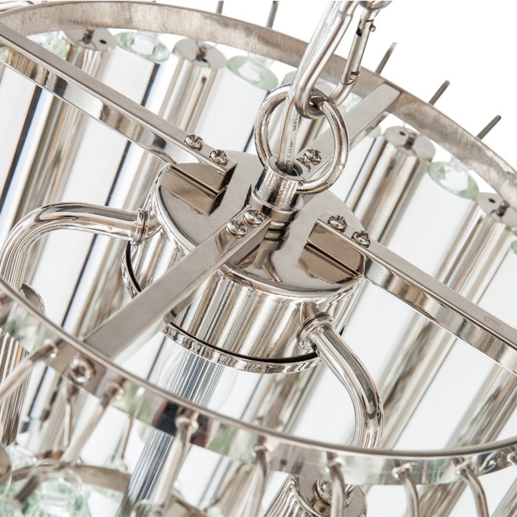 Люстра Gigi 7 nickel от Delight Collection прозрачная/никель KM0931P-7 nickel DELIGHT COLLECTION ДИЗАЙНЕРСКИЕ 247095 Прозрачный;никель  - Вид №4