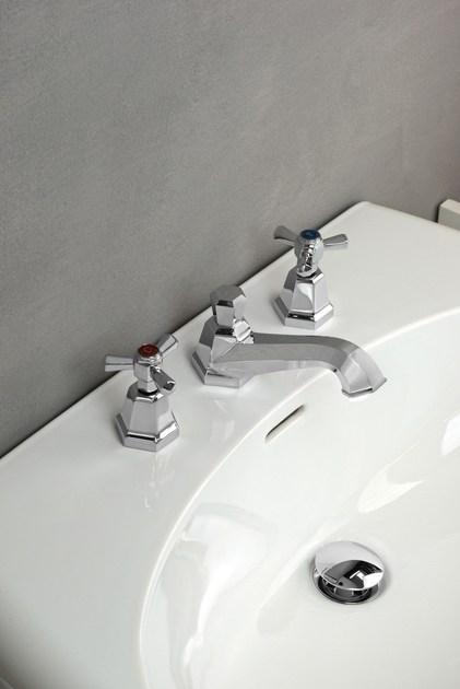 RUBINETTERIE STELLA Смеситель для раковины на 3 отверстия Eccelsa 3224p - Вид №3