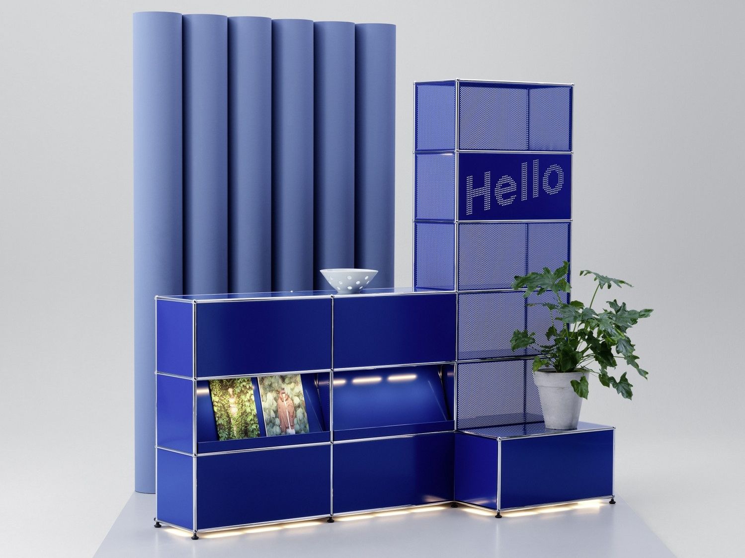 Стойка регистрации с освещением USM USM Haller E ARCH-00108264