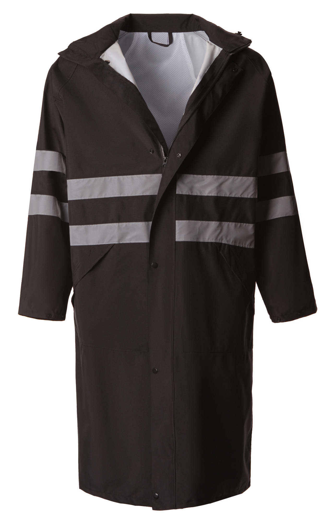 4957230 Плащ "Альбатрос Плюс" влагозащитный черный  Непромокаемая спецодежда  размер XXL  - Вид №2