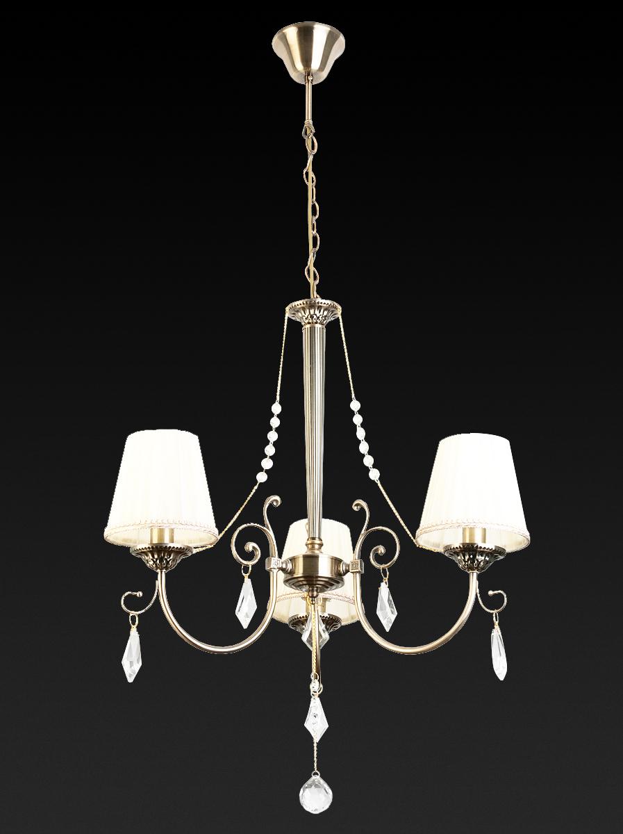 Подвесная люстра Toplight Monica TL5660D-03AB TOPLIGHT MONICA 186077 Бежевый - Вид №1