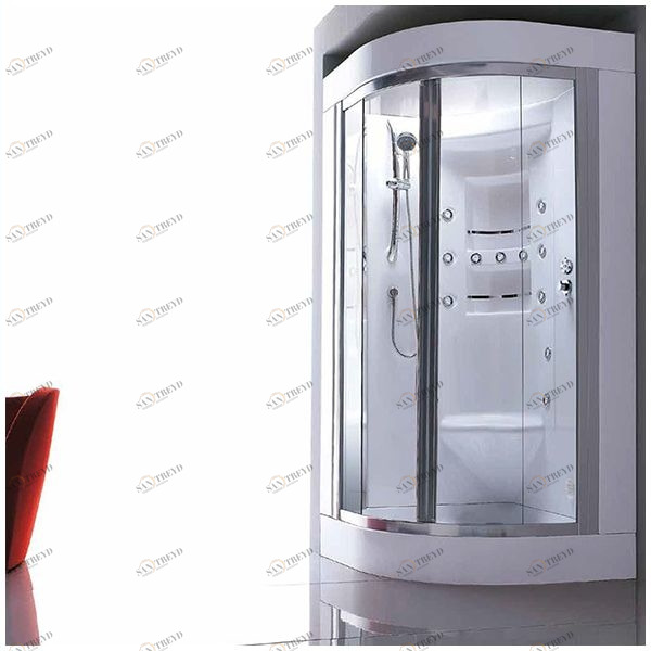 Душевая кабина Gruppo treesse Acquazzurra 100 STB-B7517S белая с баней и гидромассажем угловая левая STBB7517S