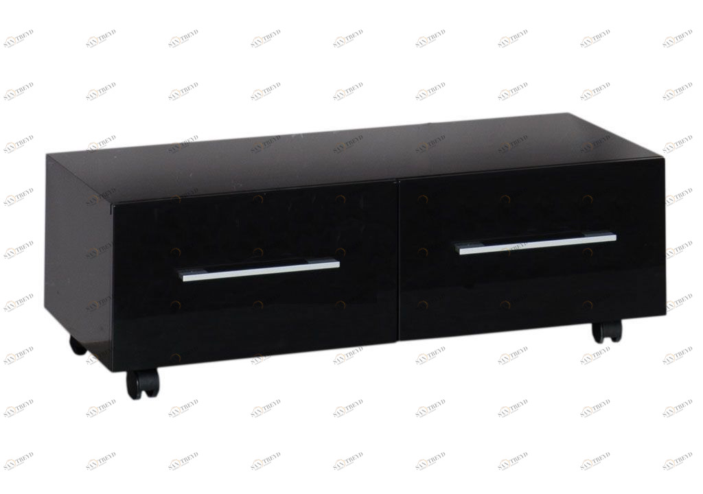 Тумба подкатная Aquanet Нота 90 черный 00170733