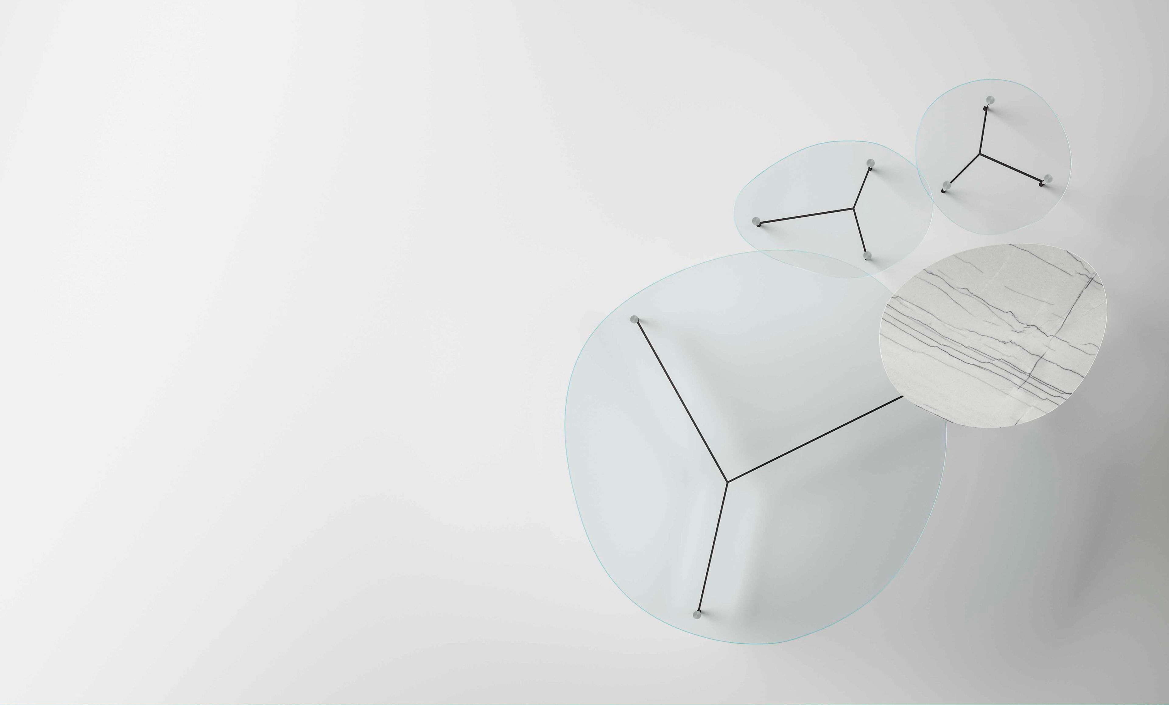 Журнальный столик с мраморной столешницей Tonelli Design AFTER9 ARCH-00083691 - Вид №1