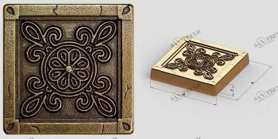 Вставка латунь Camomile 5х5 (52 шт) kavarti Kavarti (Каварти) sun-id-322906