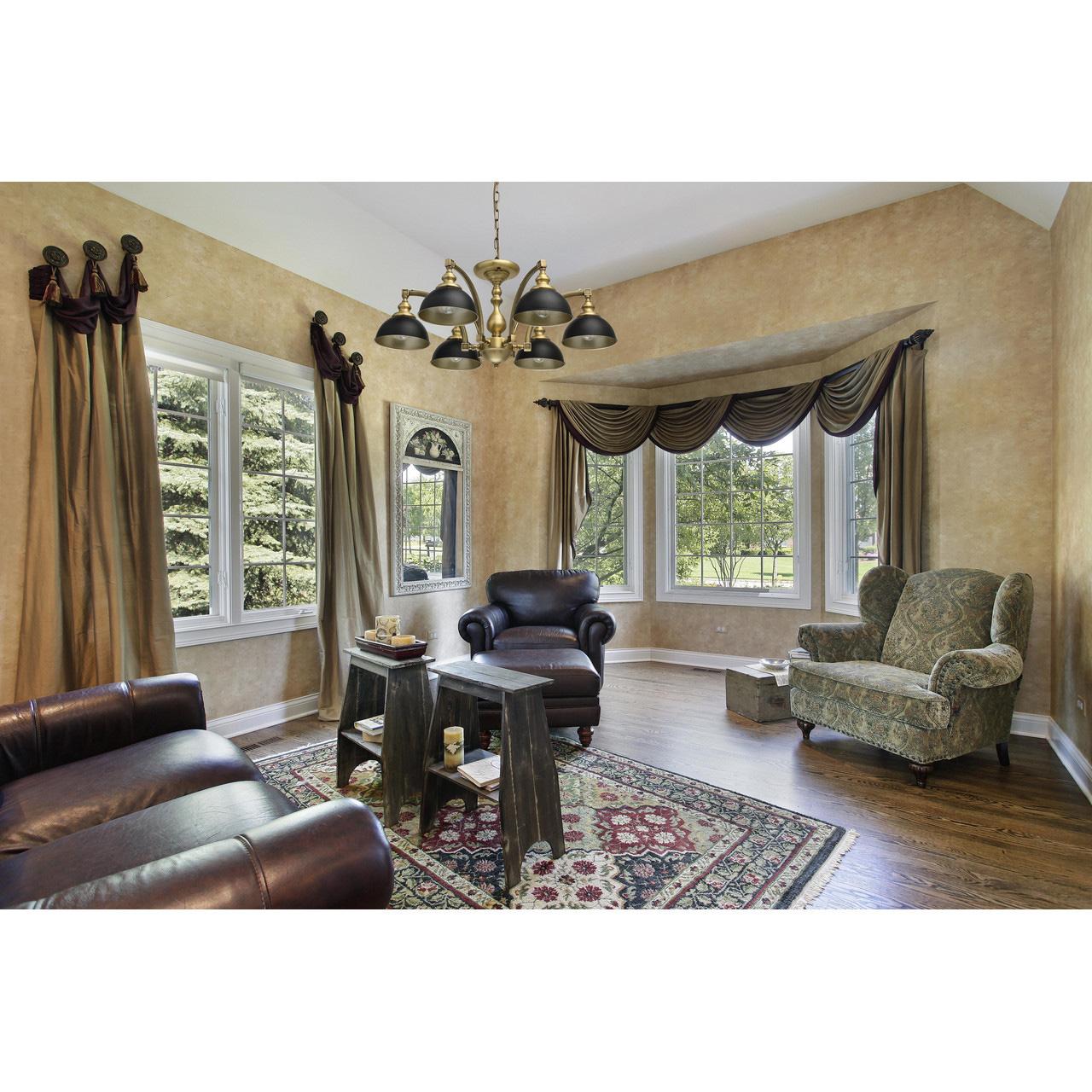 Подвесная люстра MW-Light Принстон 694010106 MW-LIGHT ДИЗАЙНЕРСКИЕ, ПРИНСТОН 187747 Черный  - Вид №2