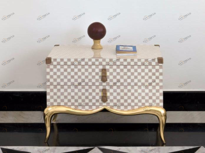 Rozzoni Тумбочка прикроватная лакированная прямоугольная с ящиками Stresa sun-id-1500747