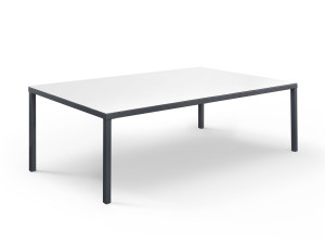 Металлический садовый стол и стекловолоконная столешница