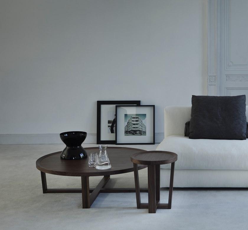 Vibieffe Круглый деревянный журнальный столик 9500 9500053  - Вид №1