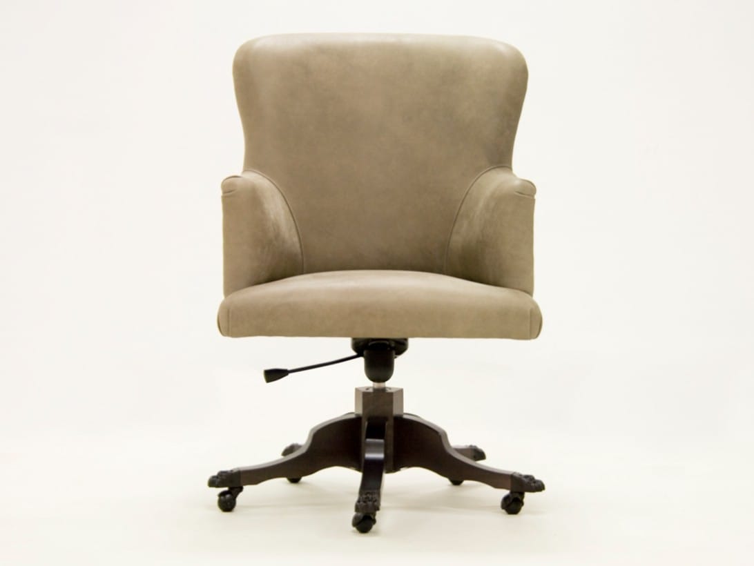 Офисное кресло с регулируемым по высоте кожаным подлокотником с 5 спицами CREARTE COLLECTIONS Capital Origins ARCH-00135722 - Вид №8