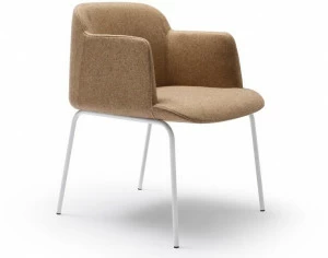 Quinti Sedute Стул с обивкой и подлокотниками Deep