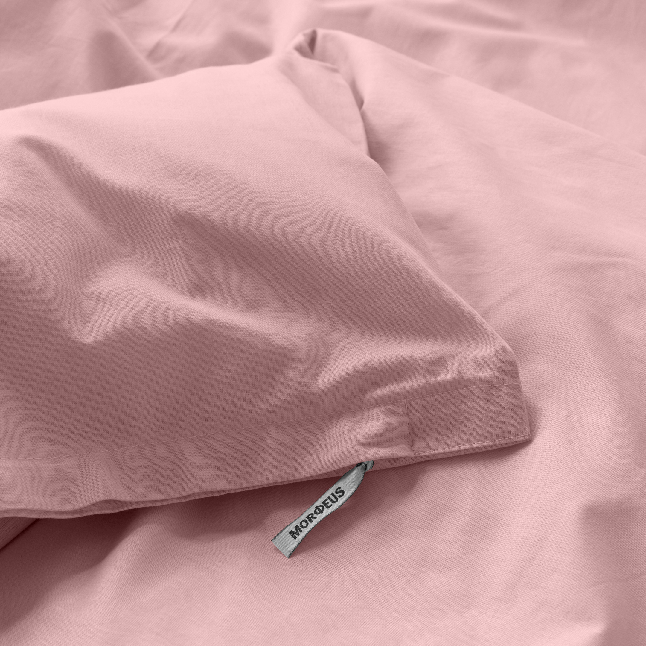 91060488 Простыня Powder Pink pp21002, 200x160 см, хлопок, на резинке Простыня из поплина STLM-0462735 MORФEUS