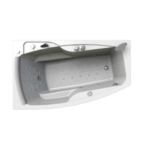 Гидромассаж "Специальный Chrome" на ванну Аризона (двигатель 1500 Вт, система "Turbo-pool", миниджет Релакс - 12 шт., джет Релакс - 8 шт.)